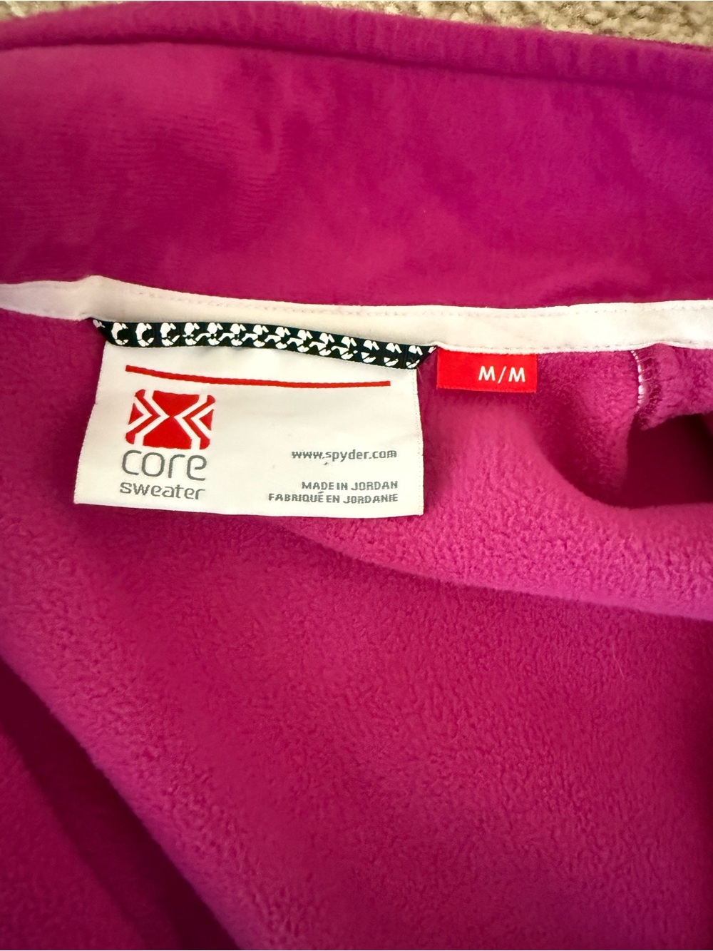 Spyder Women's Raspberry Full-Zip Utility Jacket - Picture 4 of 5